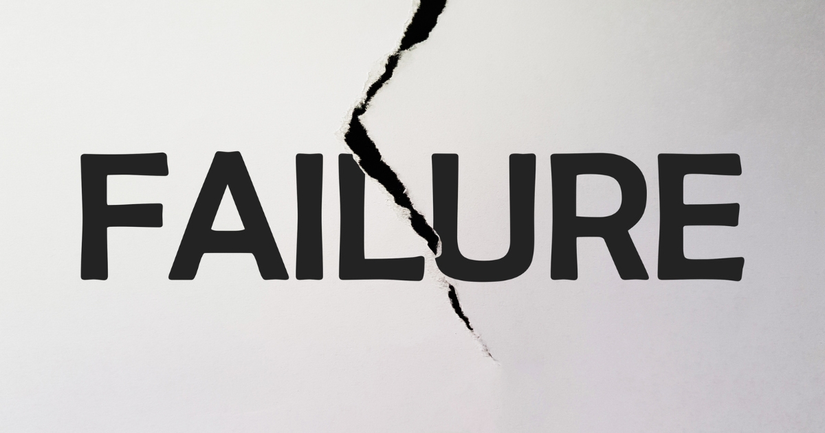 i am a failure — featured image